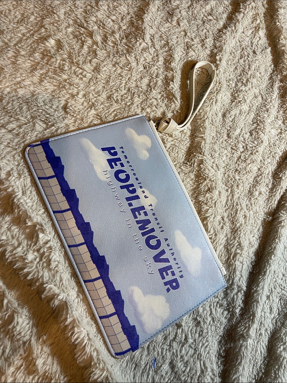 Disney World tomorrowland people mover wristlet